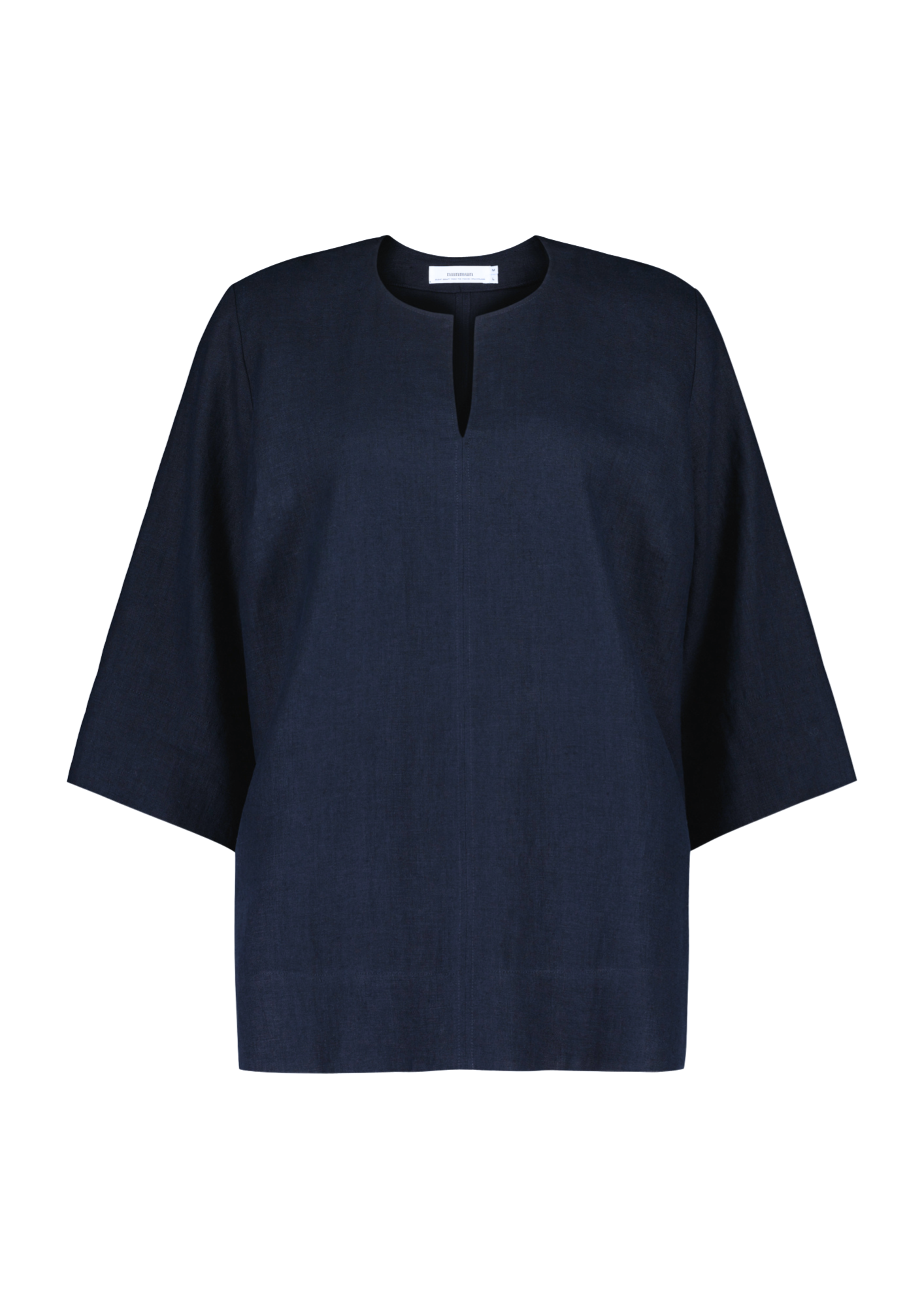 RUMARBY LINEN SHIRT BLACK