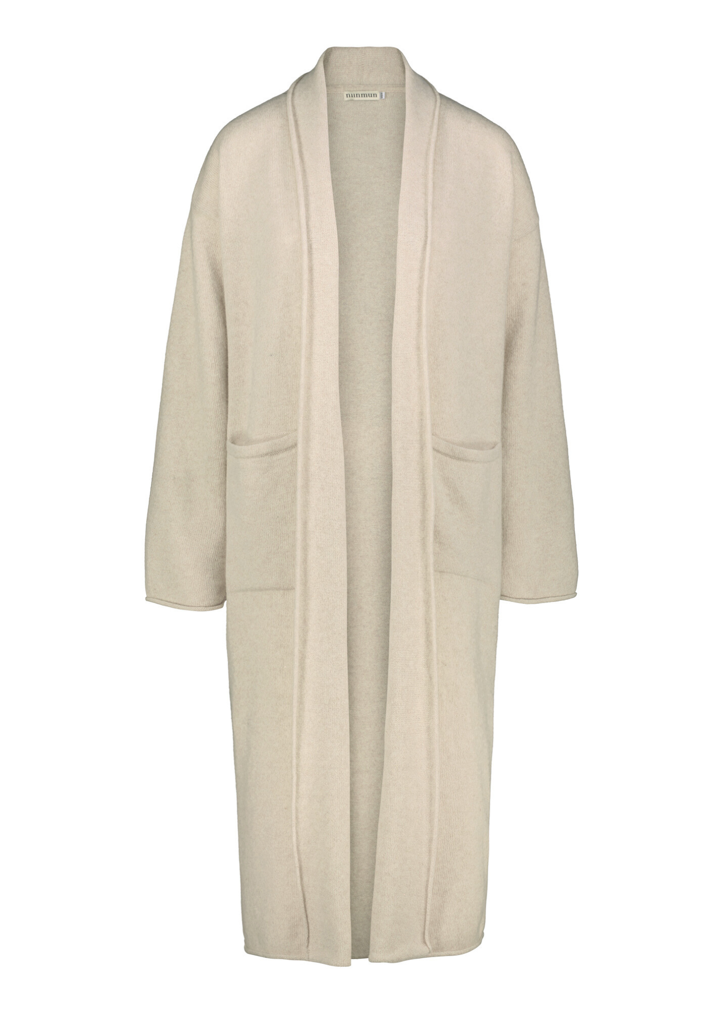 SEILI MERINO WOOL CARDIGAN LIGHT BROWN