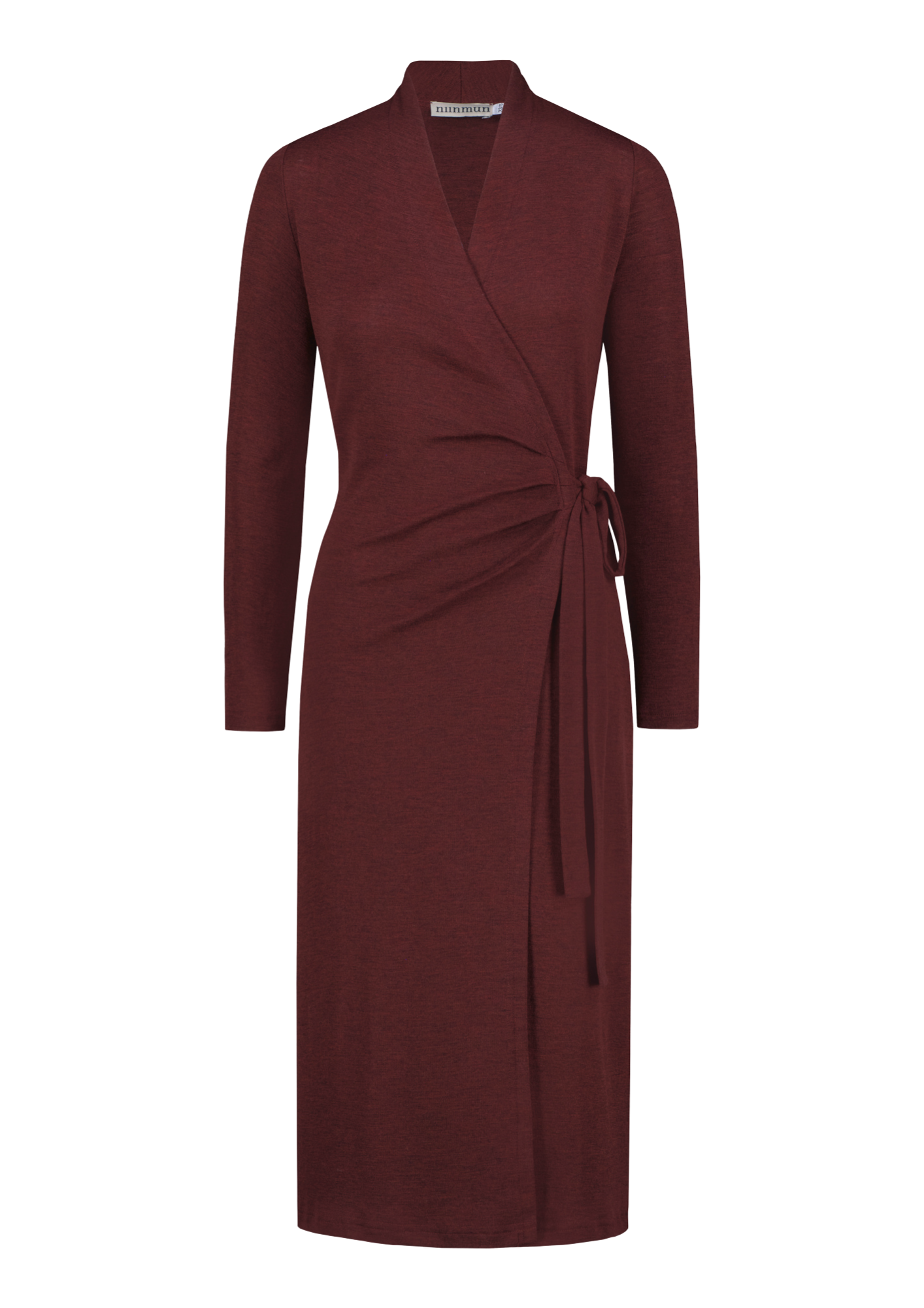 KAIT MERINO WOOL WRAP SHIRT