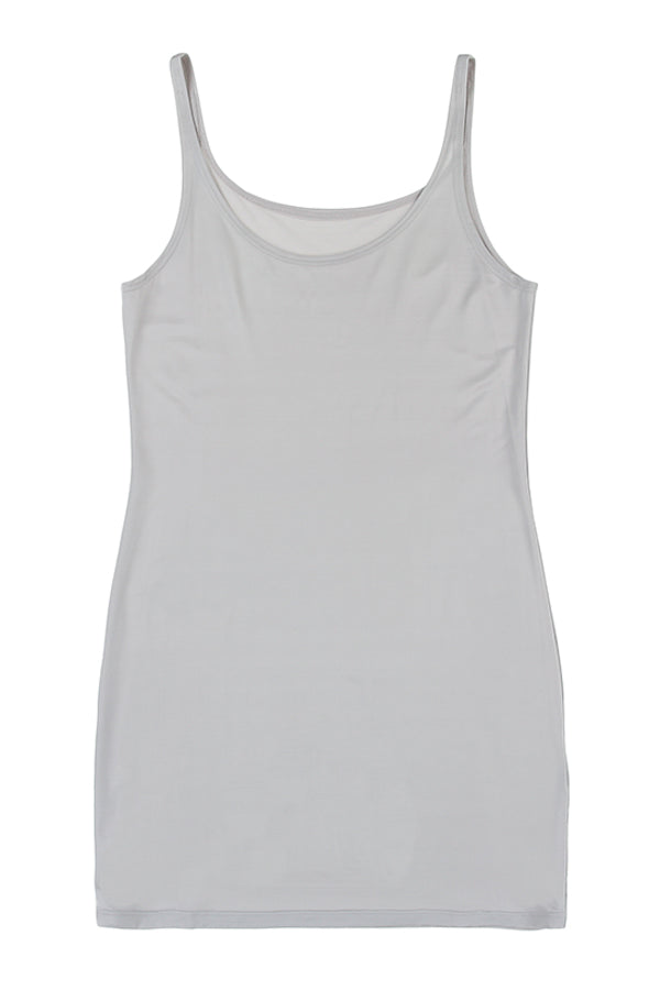 SLIP UNDER DRESS LIGHT GREY