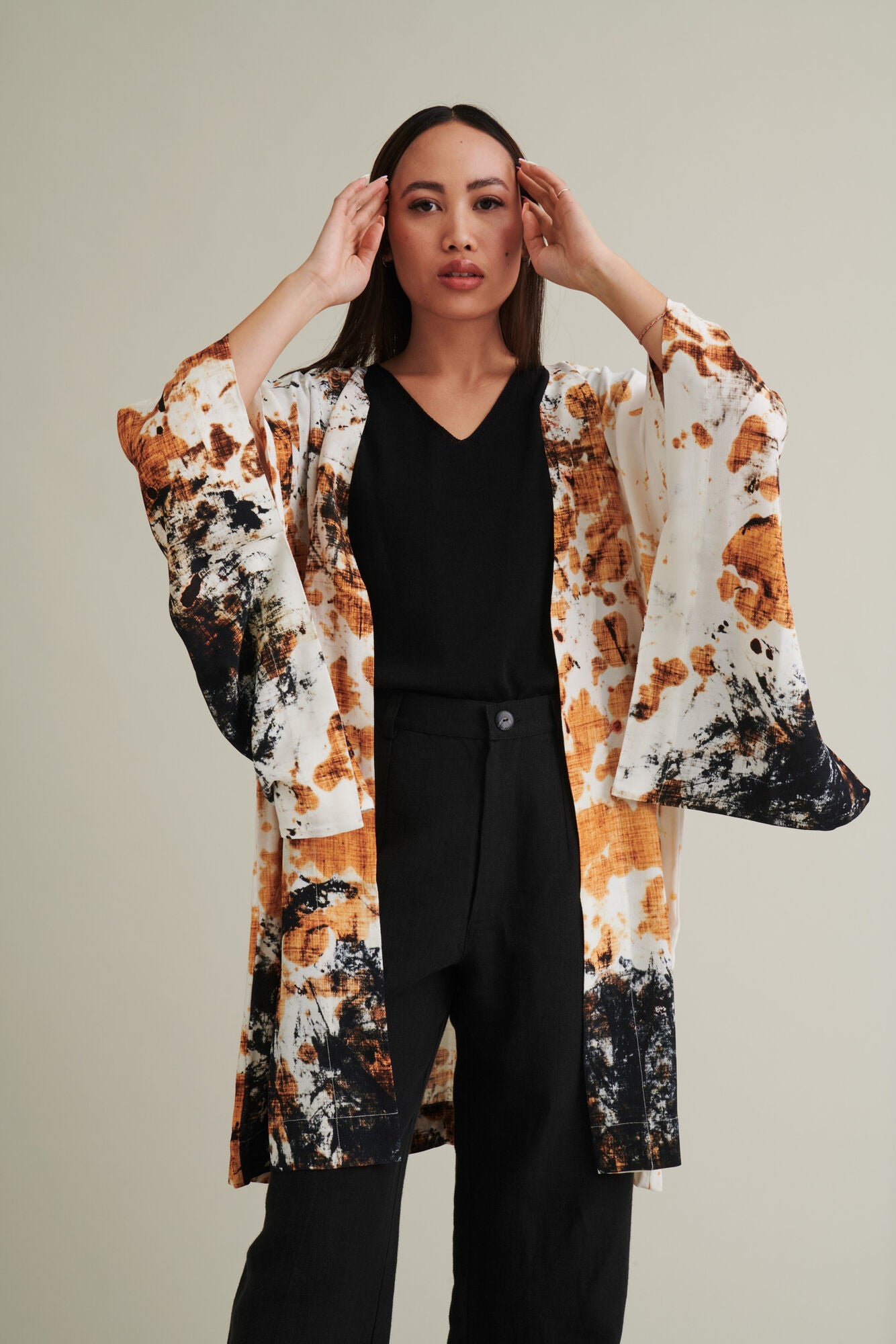 FRAMTIDEN KIMONO LYHYT