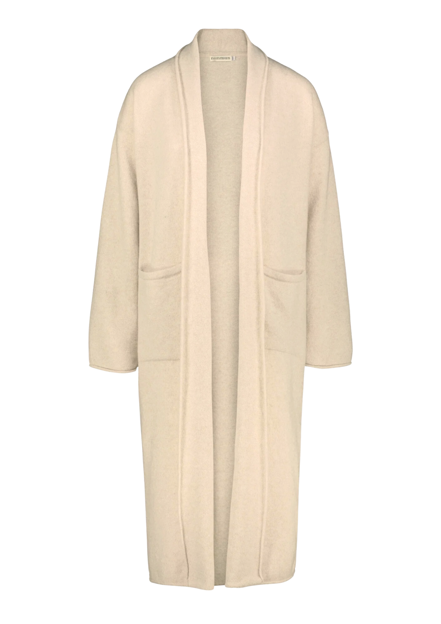 SEILI MERINO WOOL CARDIGAN LIGHT BROWN