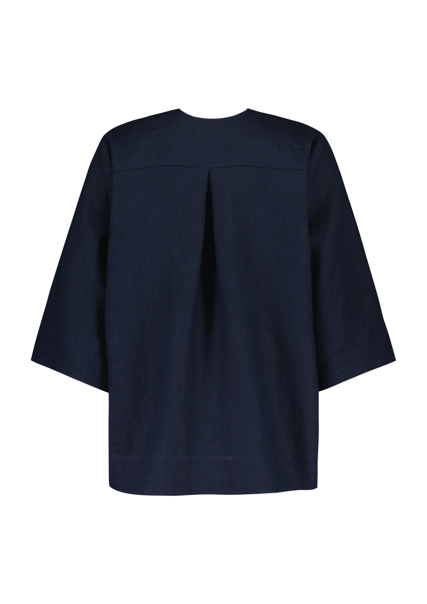 RUMARBY LINEN SHIRT BLACK