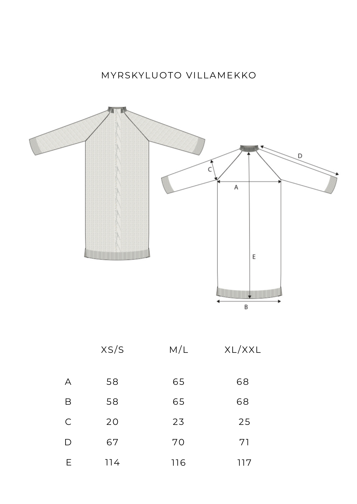 MYRSKYLUOTO VILLAMEKKO MUSTIKKA