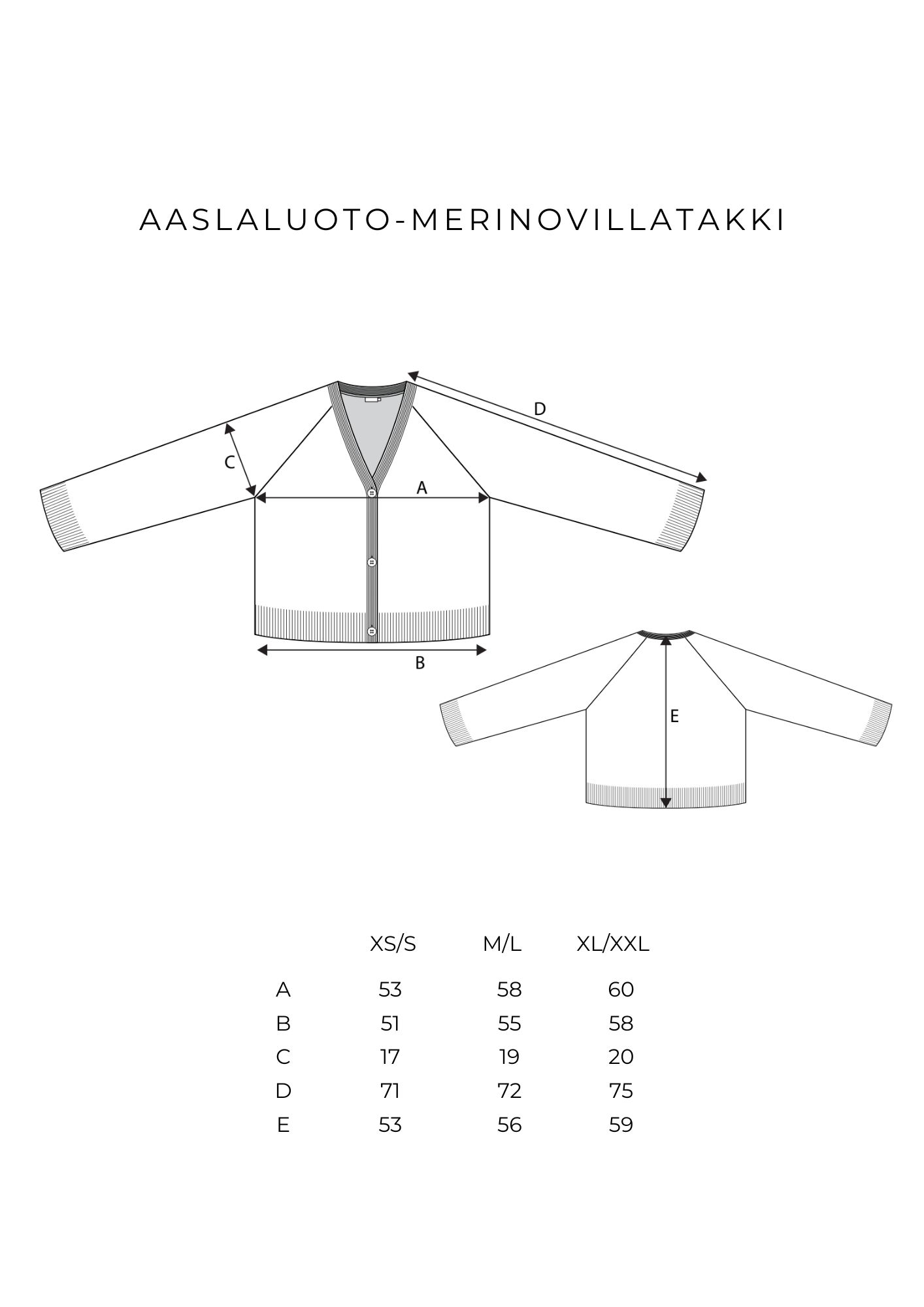 AASLALUOTO VILLATAKKI SAMMAL