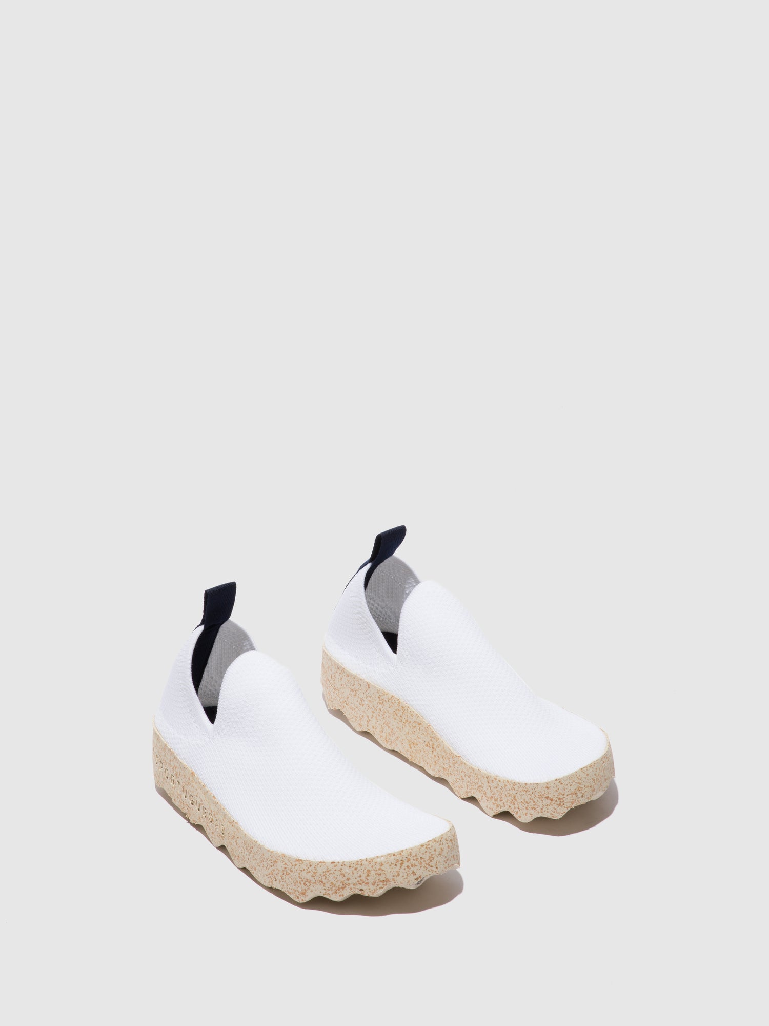 ASPORTUGUESAS CLIP FABRIC SHOES BLACK
