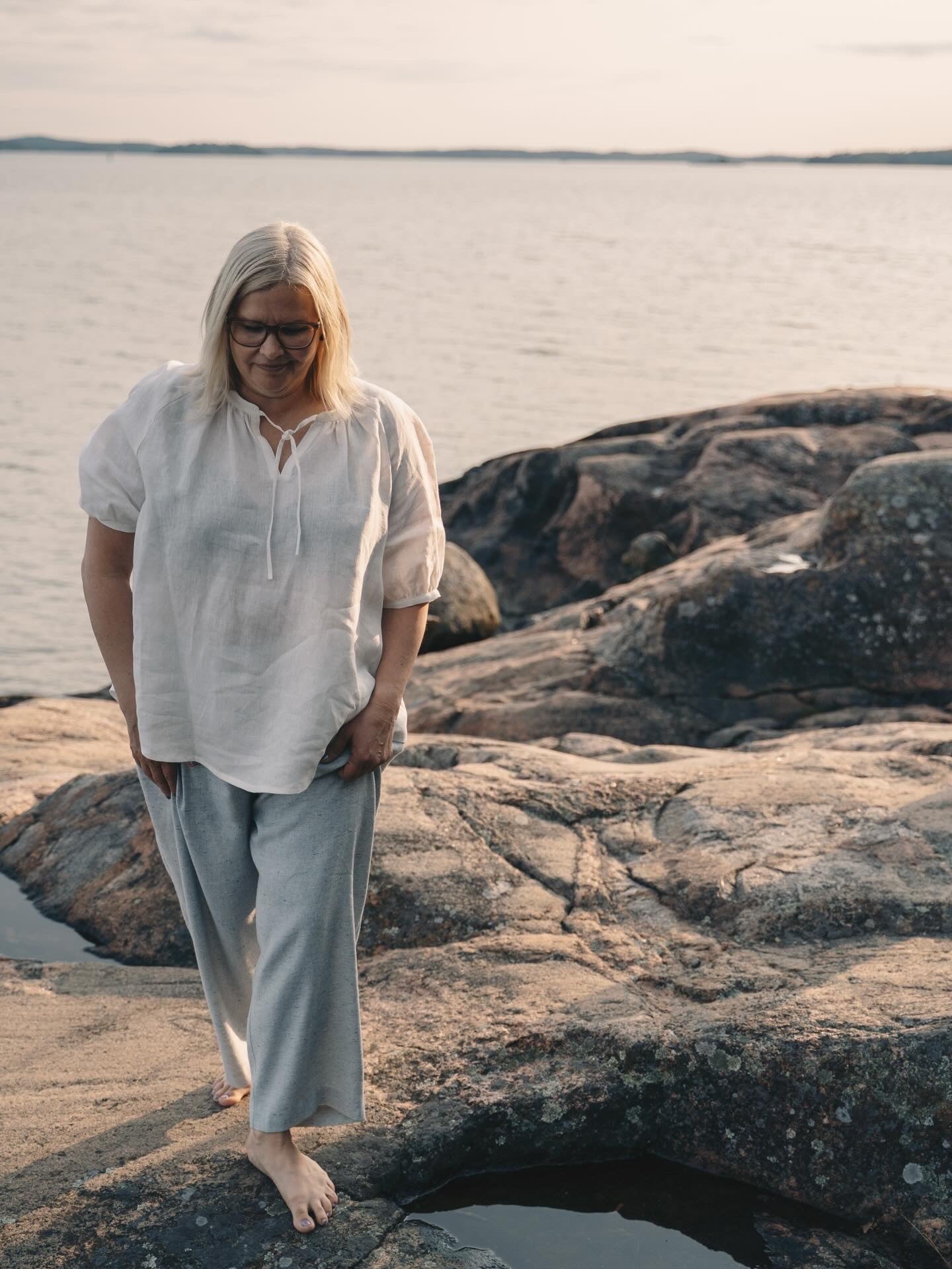 LOM SHIRT WHITE 100% LINEN