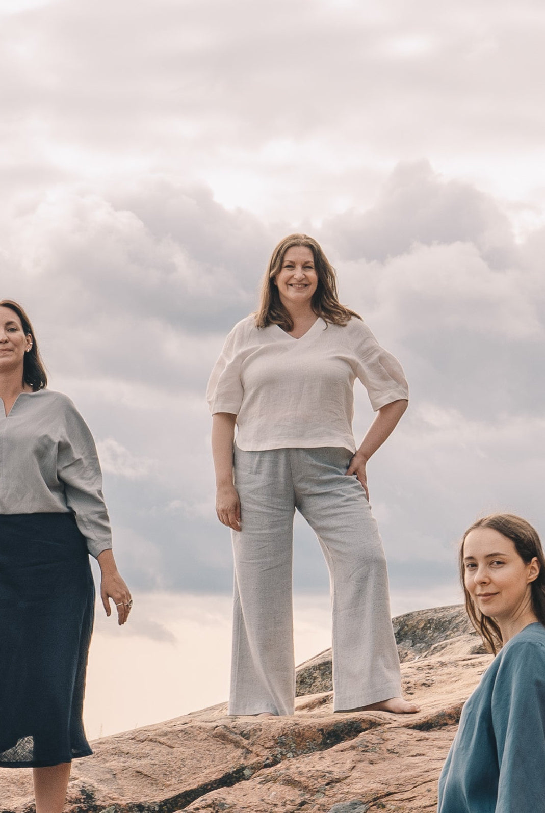 NAGU HOUSUT VAALEA DENIM