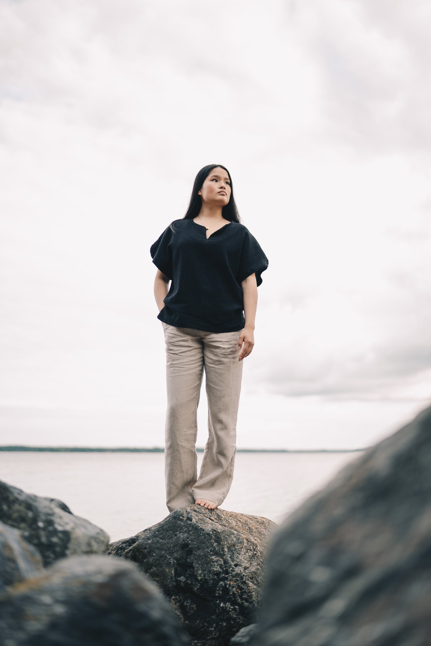 LAPPO TOPPI KORPPI PELLAVA-PUUVILLA