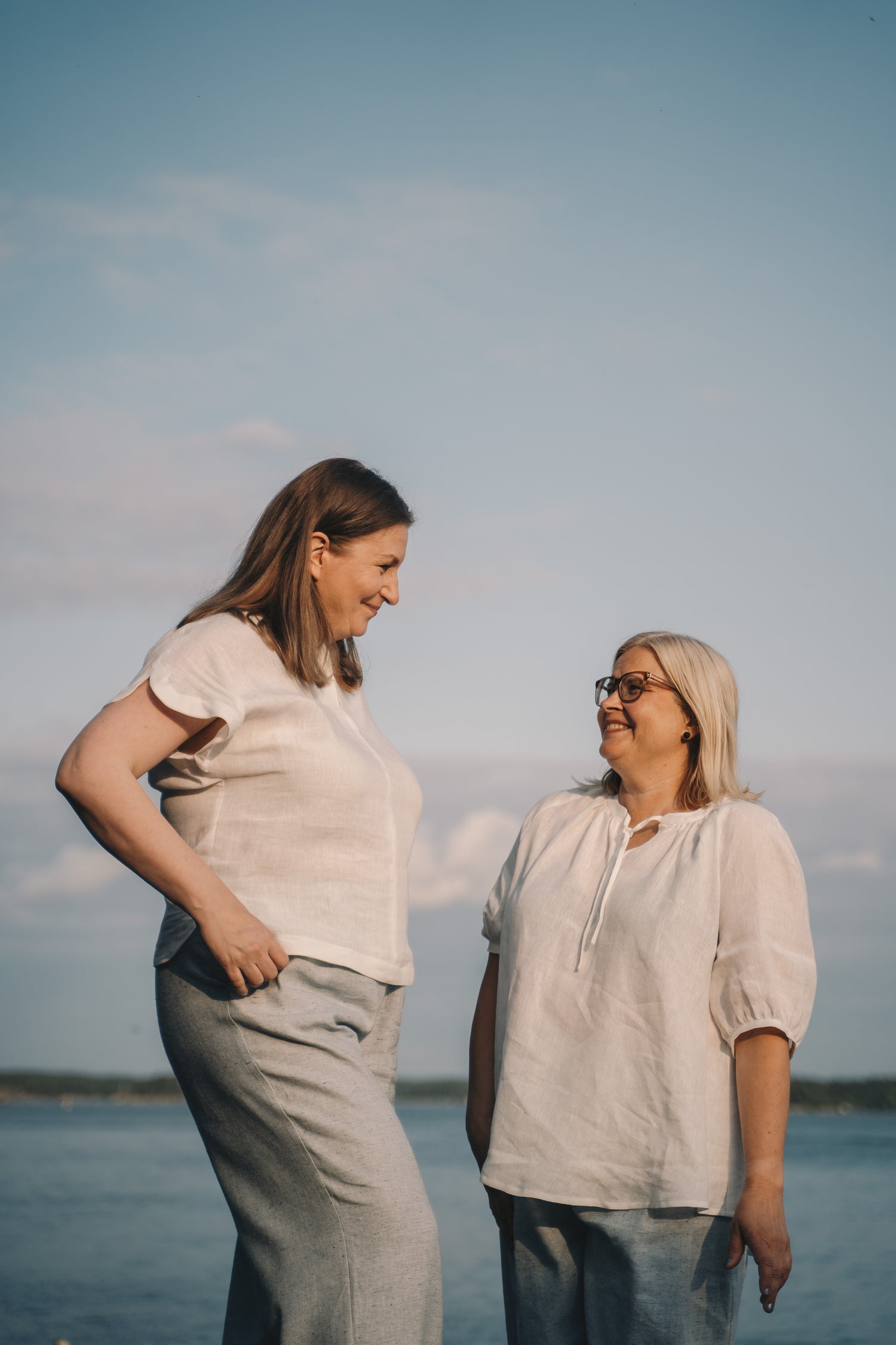 LAPPO TOPPI VALKOINEN 100% PELLAVA