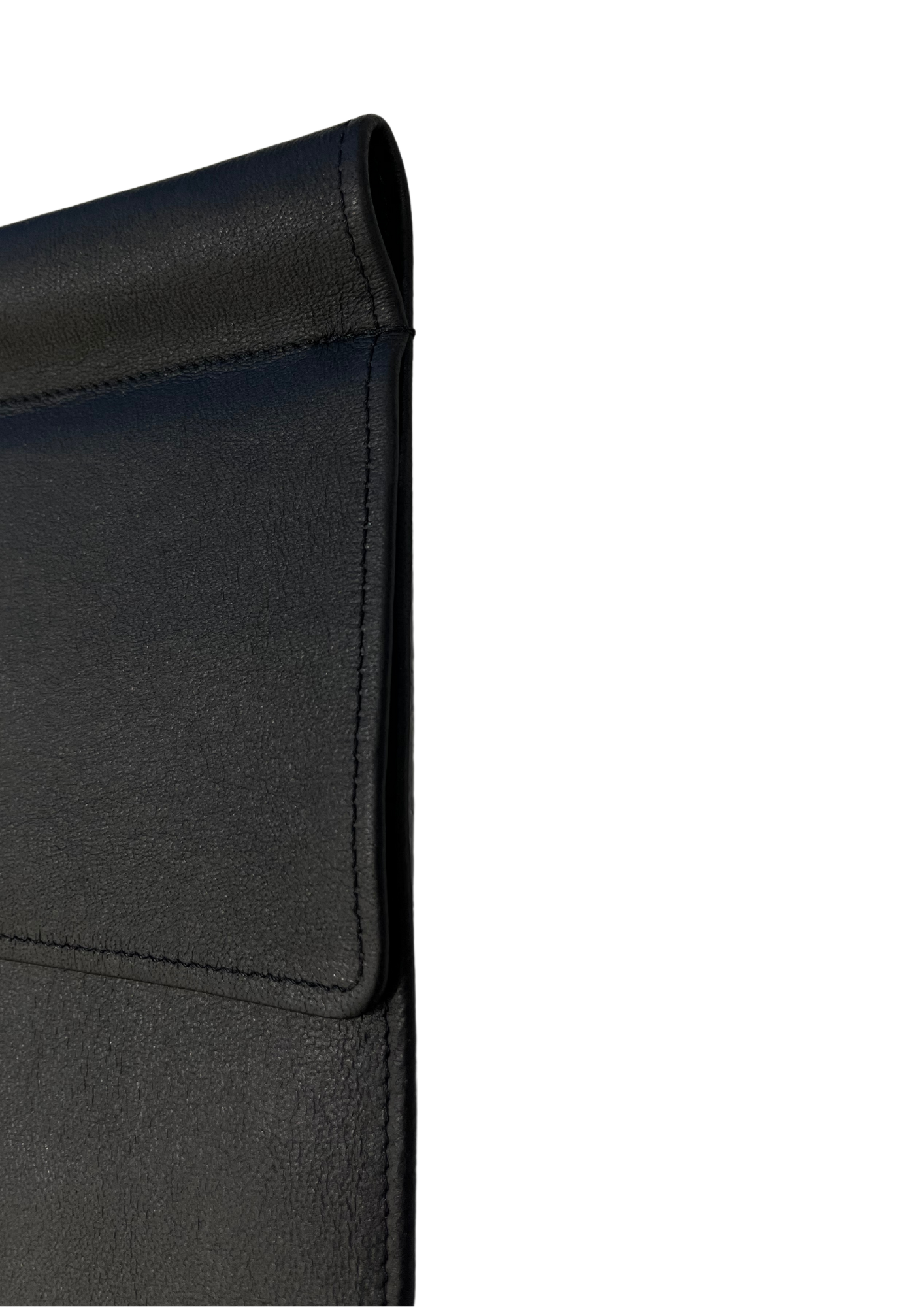 Knaapi pocket black 100% elk leather