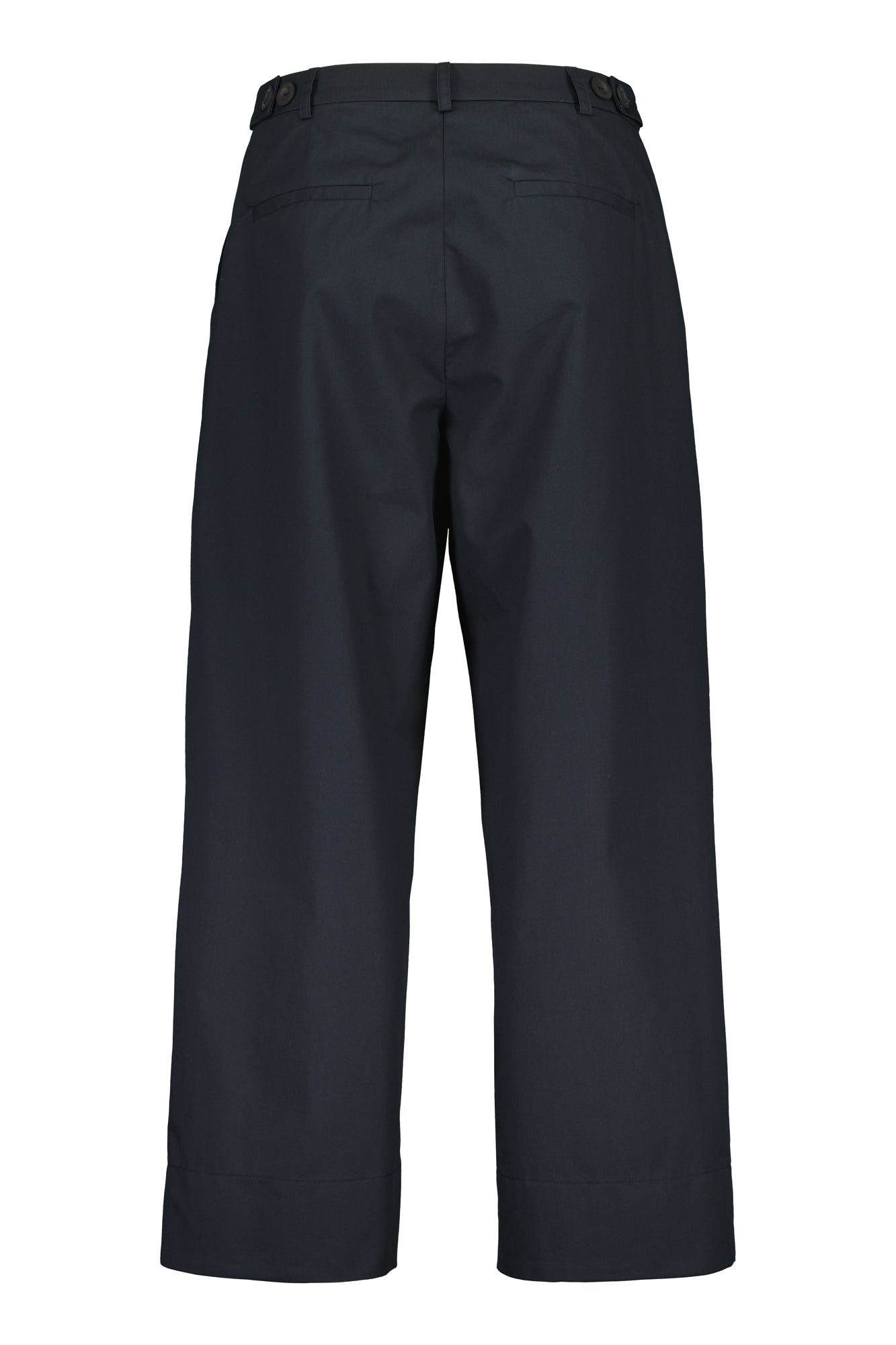 ELVSÖ HOUSUT NAVY 100% PUUVILLA