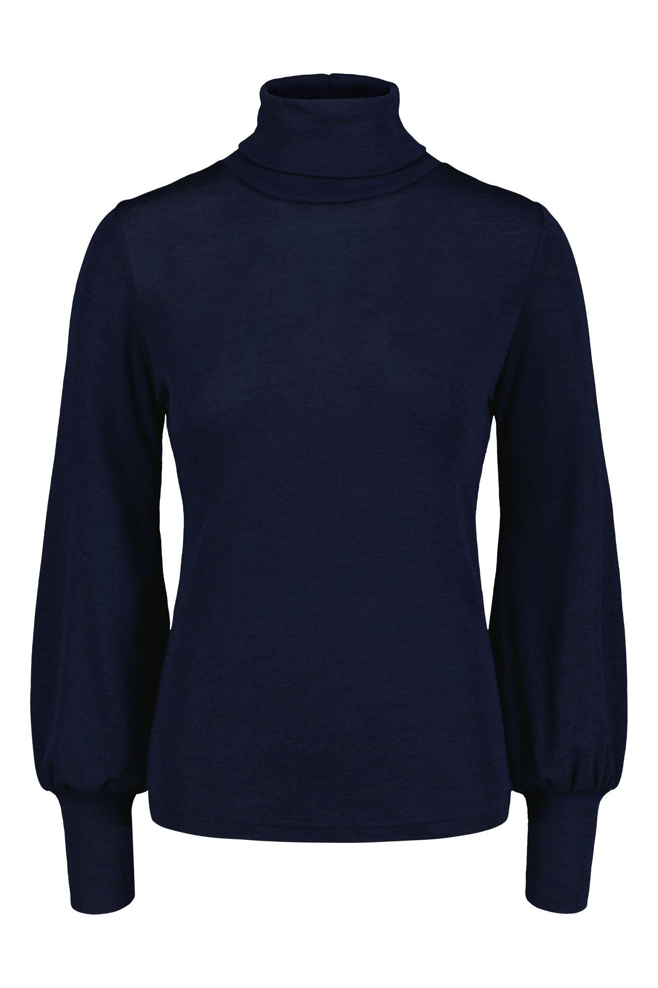 GALTBY MERINO WOOL TURTLENECK DARK BLUE