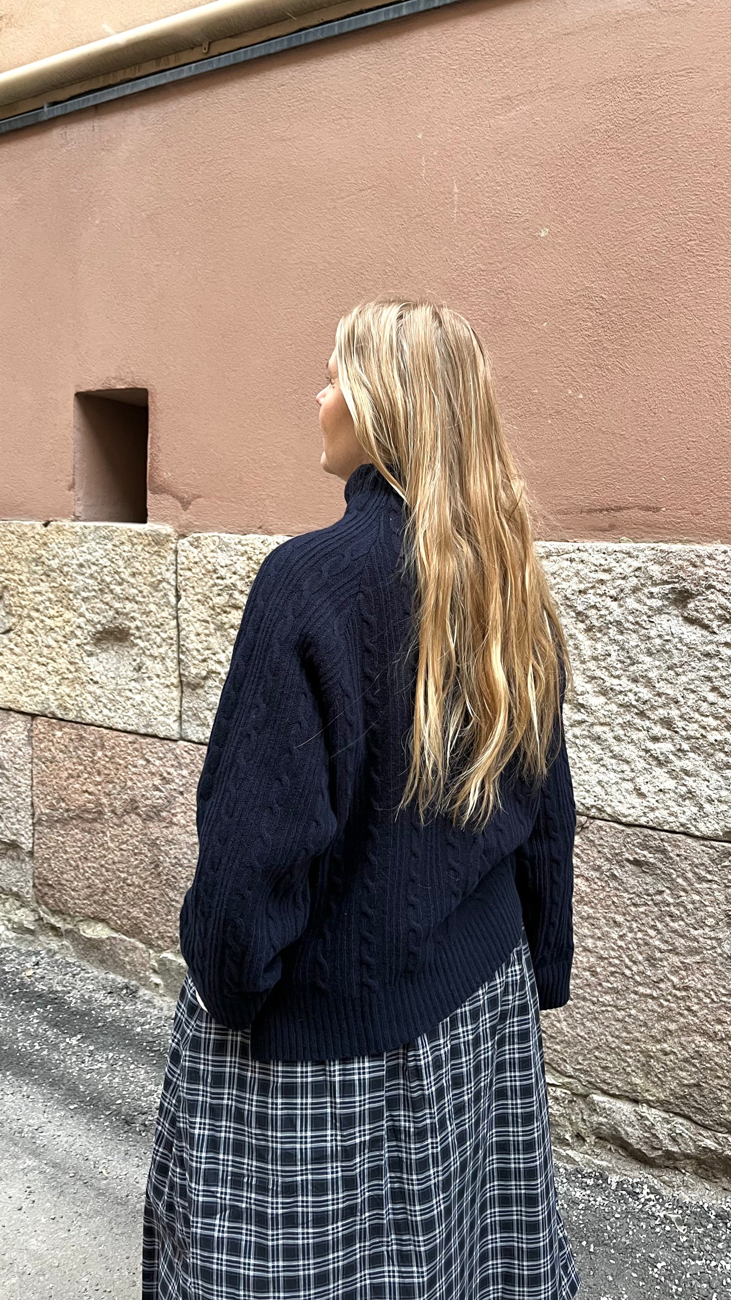 MYRSKYLUOTO MERINO WOOL SWEATER BROWN