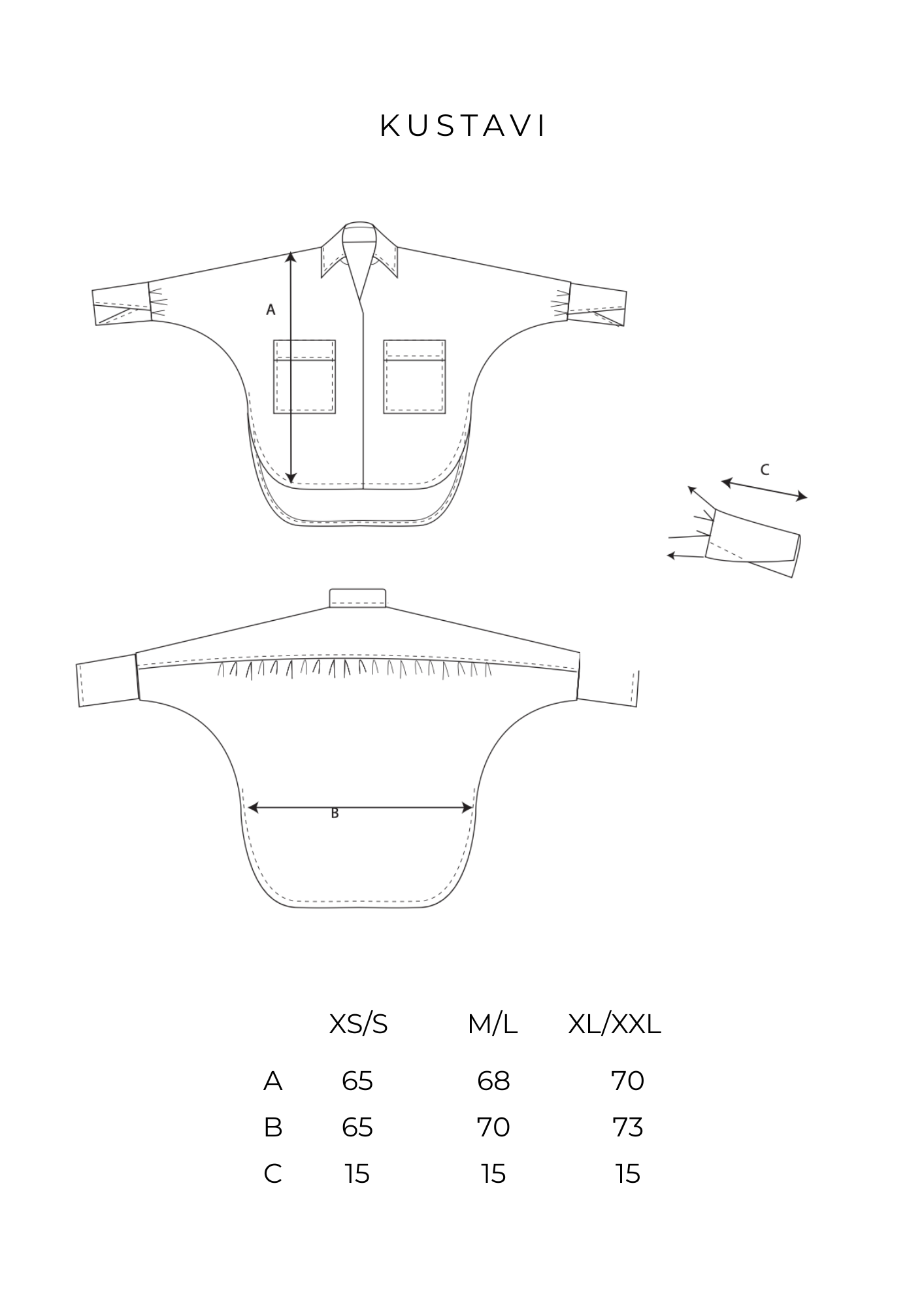 KUSTAVI PAITAPUSERO KORPPI