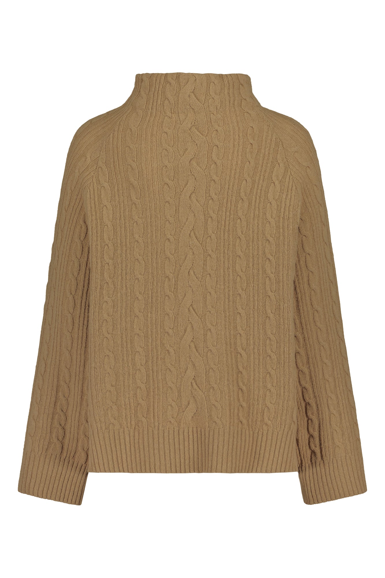 MYRSKYLUOTO MERINO WOOL SWEATER BROWN