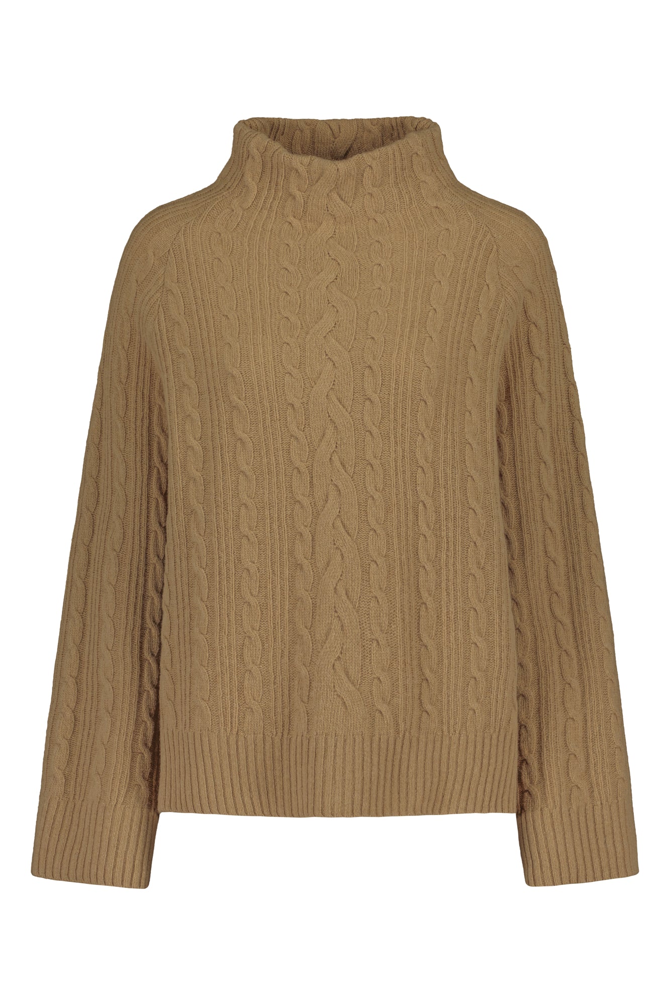 MYRSKYLUOTO MERINO WOOL SWEATER BROWN