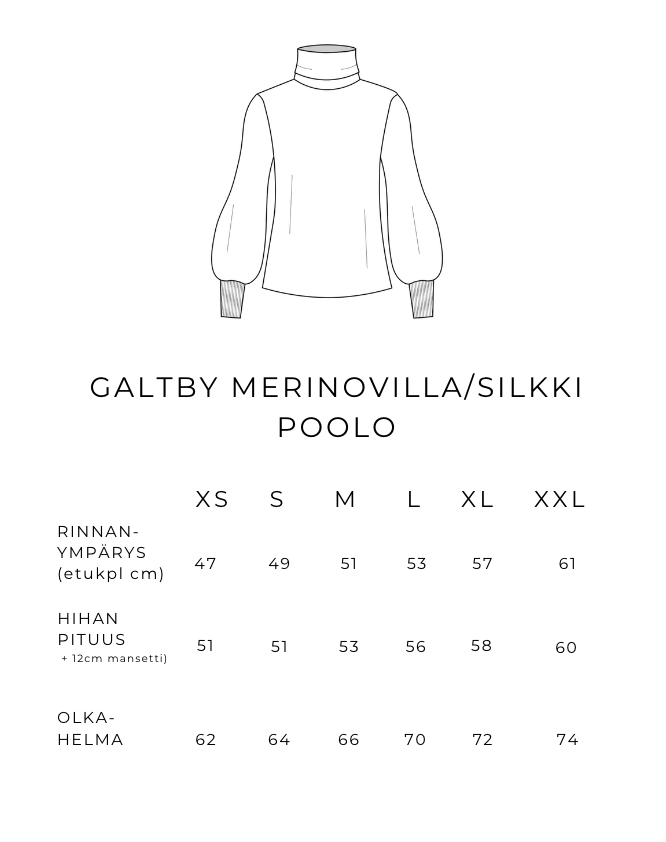 GALTBY MERINOVILLAPOOLO KORPPI