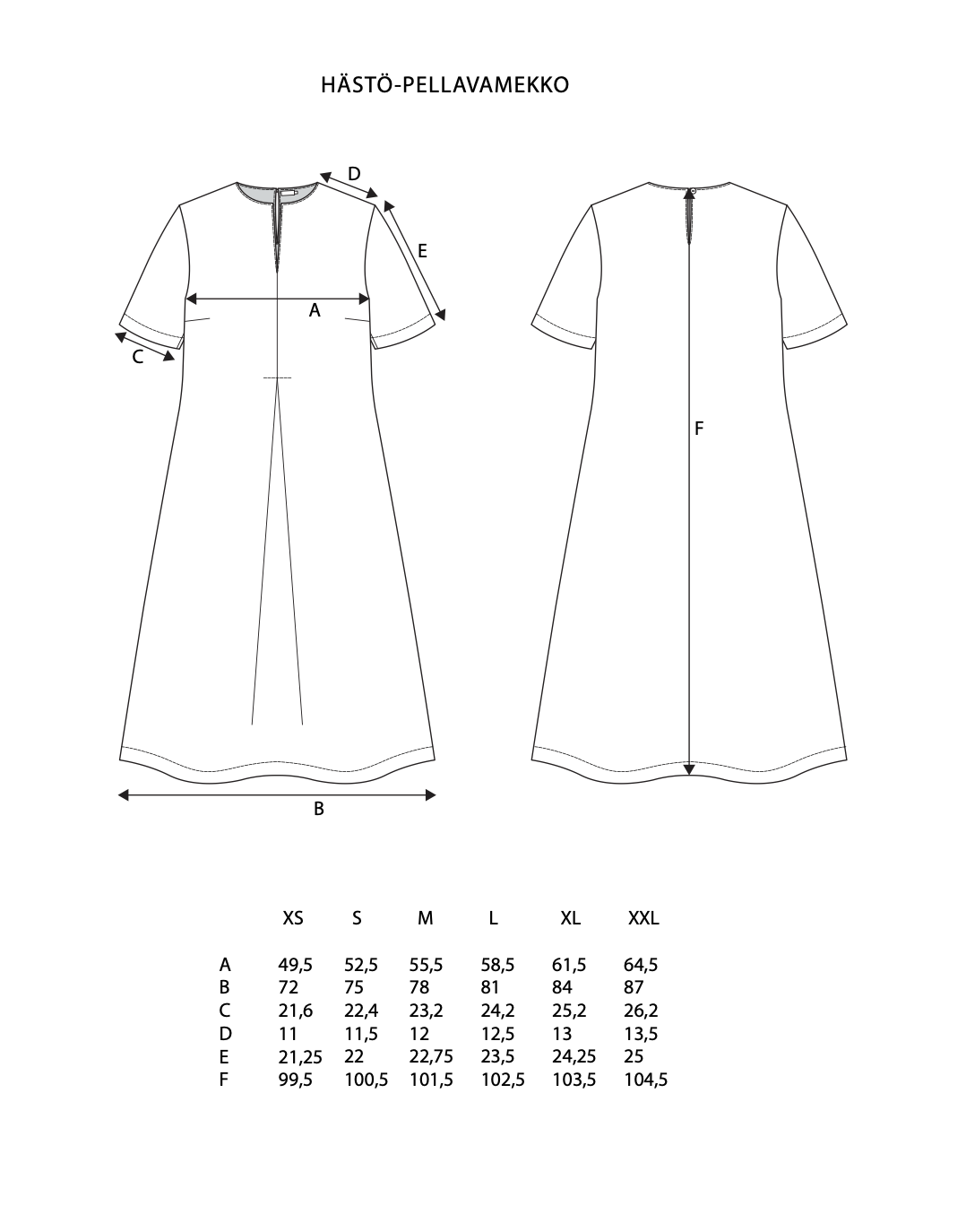 HÄSTÖ MEKKO MERENSININEN