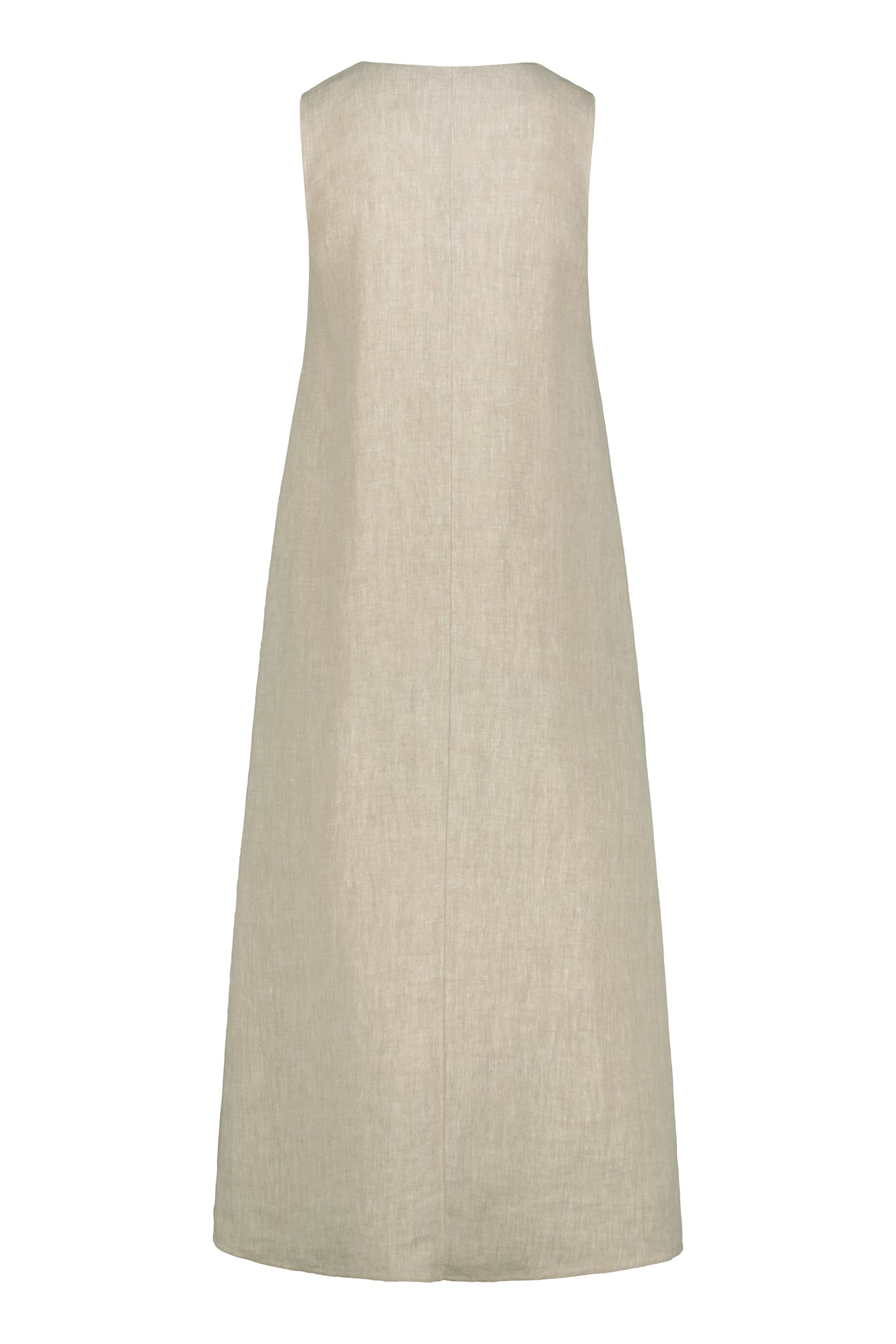SANDHOLM LINEN DRESS NATUR