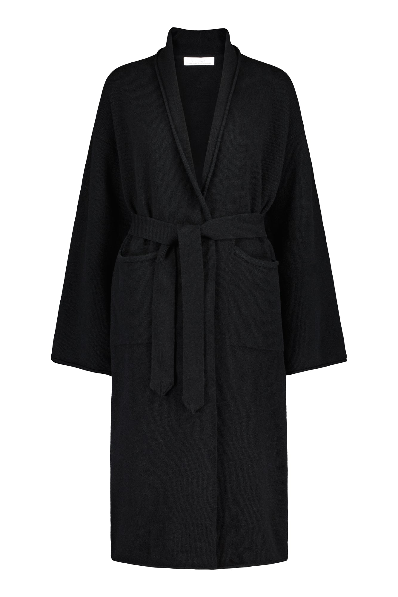 SEILI MERINO WOOL CARDIGAN DARK BROWN