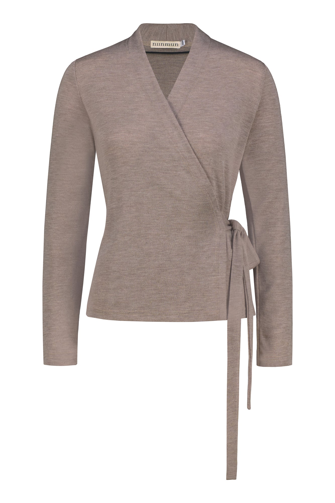 KAIT MERINO WOOL WRAP SHIRT