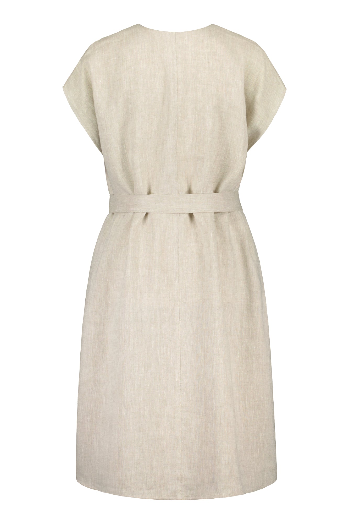 VÄSBY LINEN DRESS NATUR