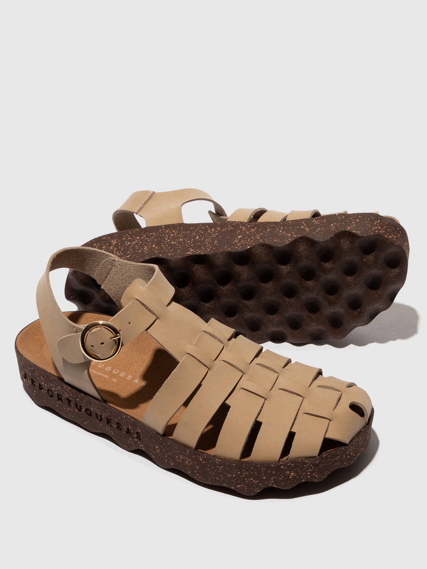 ASPORTUGUESAS CALIX SANDAALIT BEIGE