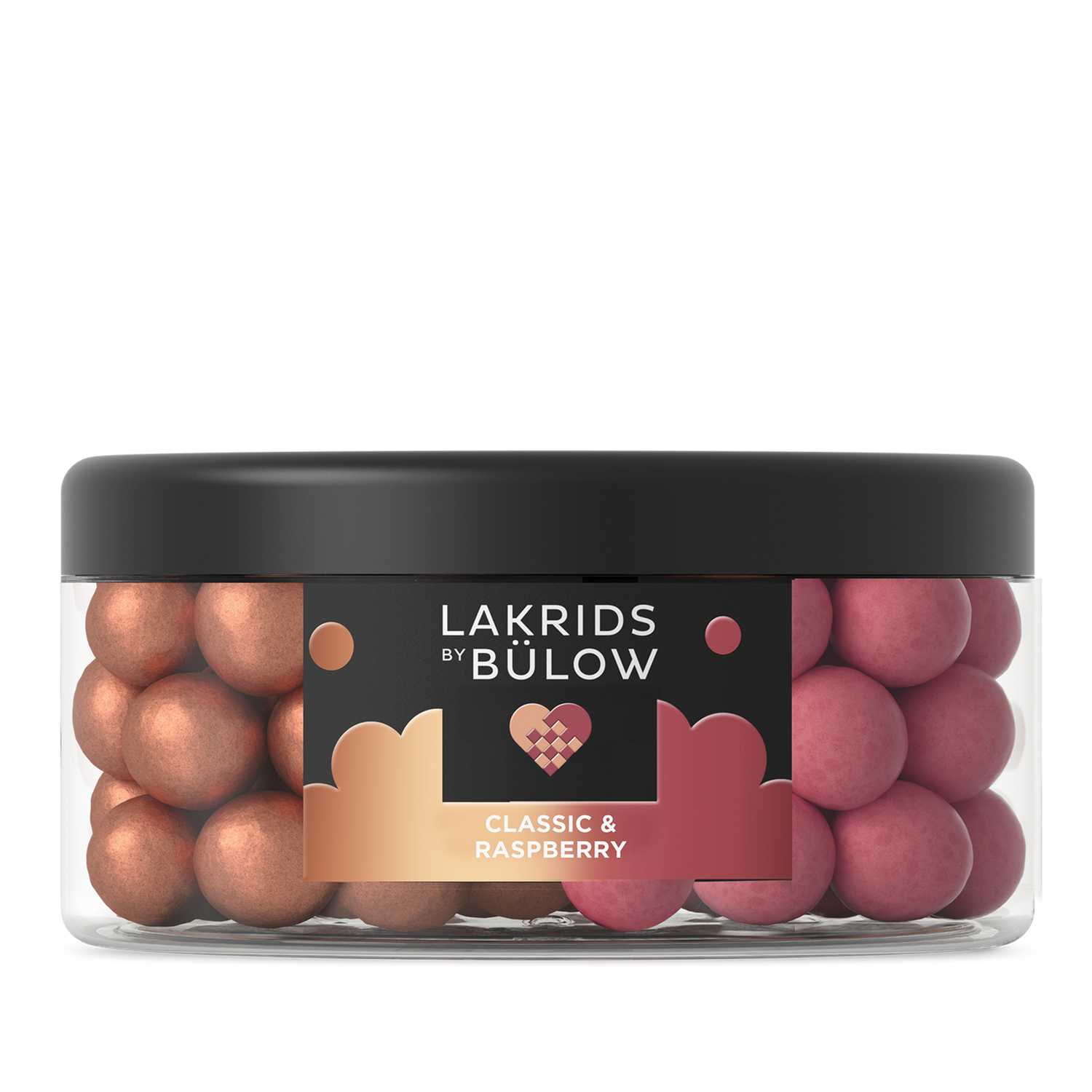 LAKRIDS BY BULOW MIXED - CLASSIC CARAMEL & CRISPY RASPBERRY 550G