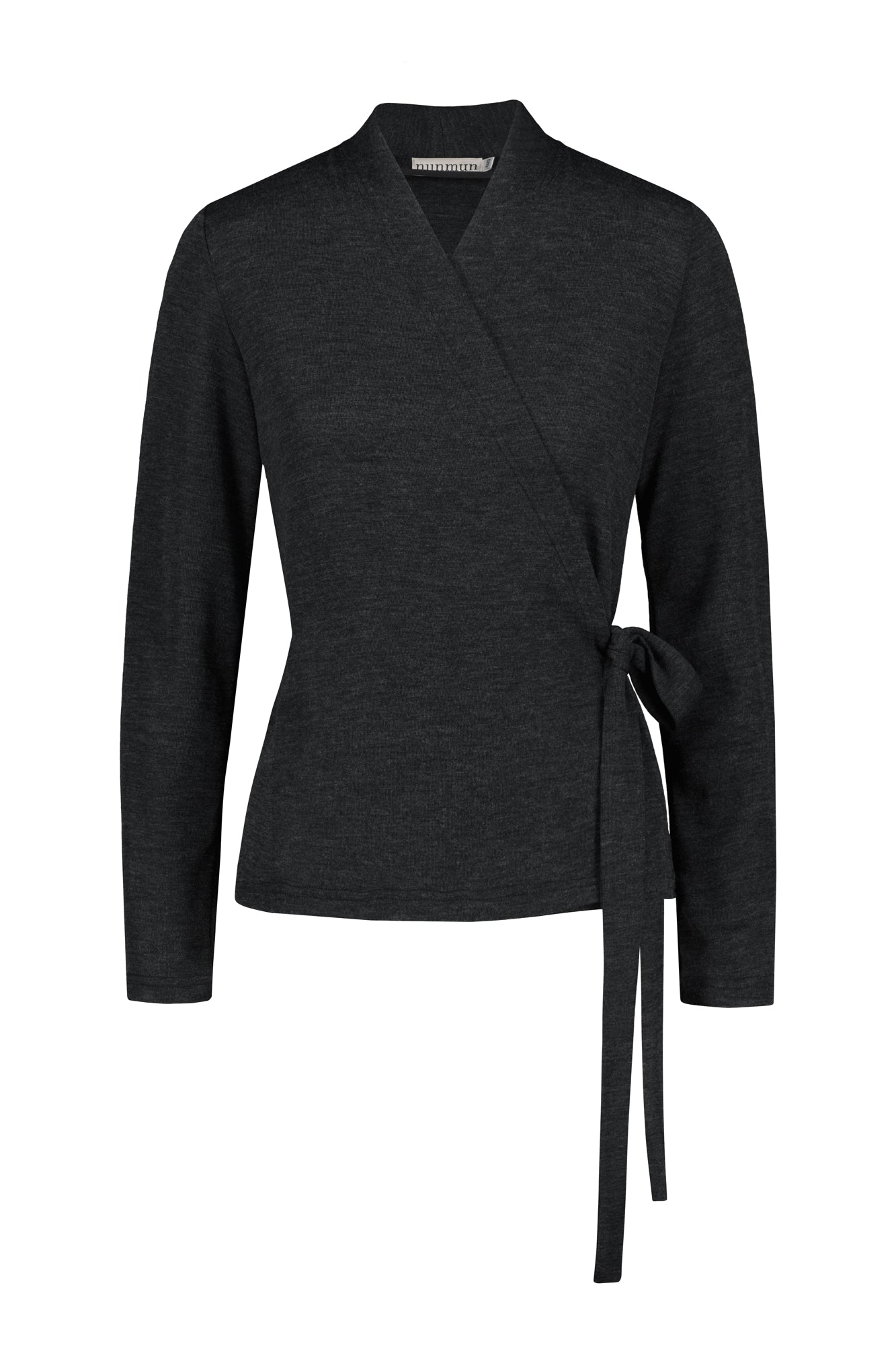 KAIT MERINO WOOL WRAP SHIRT