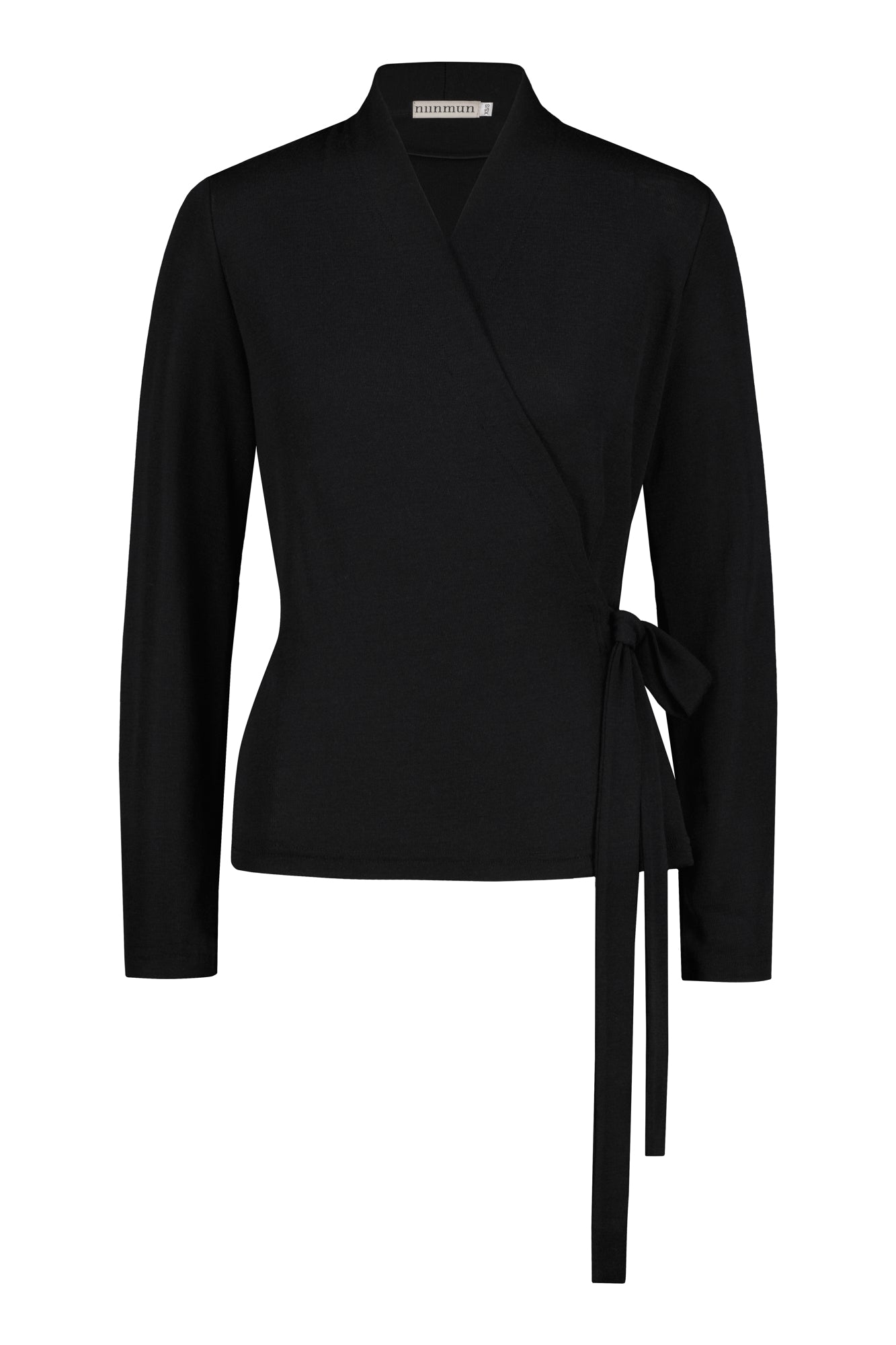 KAIT MERINO WOOL WRAP SHIRT