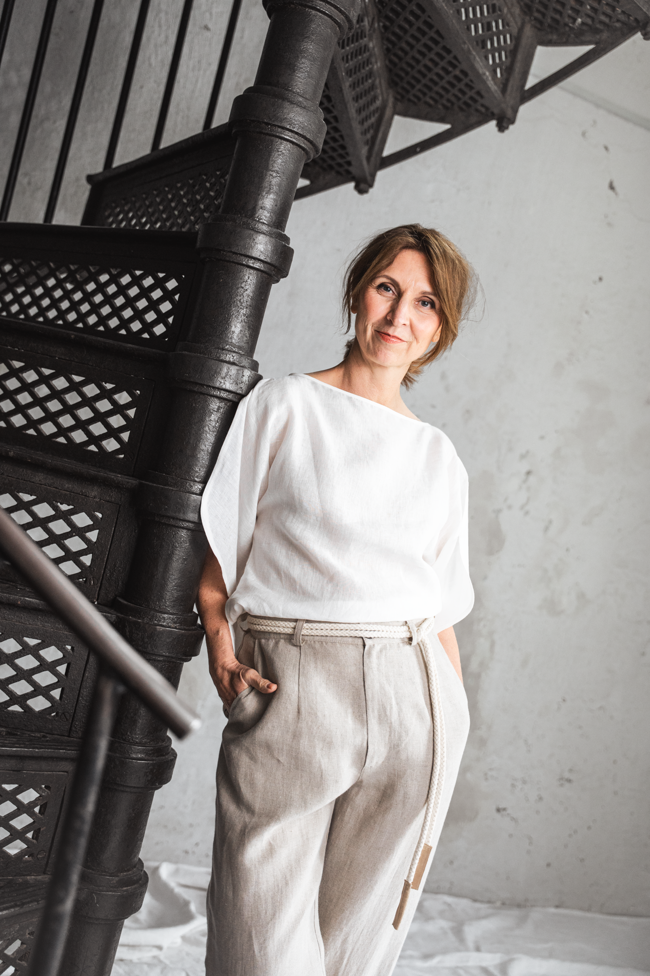 VALLMO SHIRT WHITE 100% LINEN